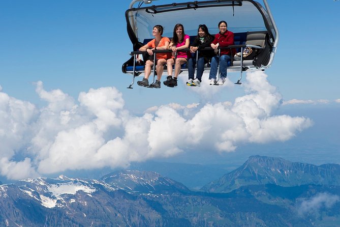 2-Day Alps Tour from Zurich: Mt Pilatus and Mt Titlis - Mt Titlis and the revolving Rotair cable car