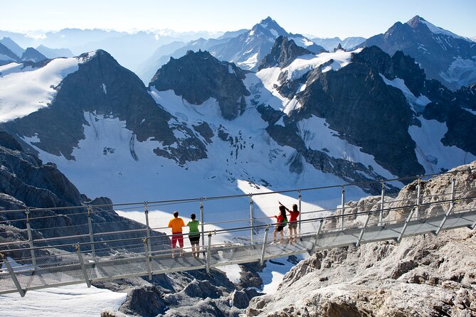 2-Day Alps Tour from Zurich: Mt Pilatus and Mt Titlis - Glacier Cave, Ice Flyer, and the Cliff Walk