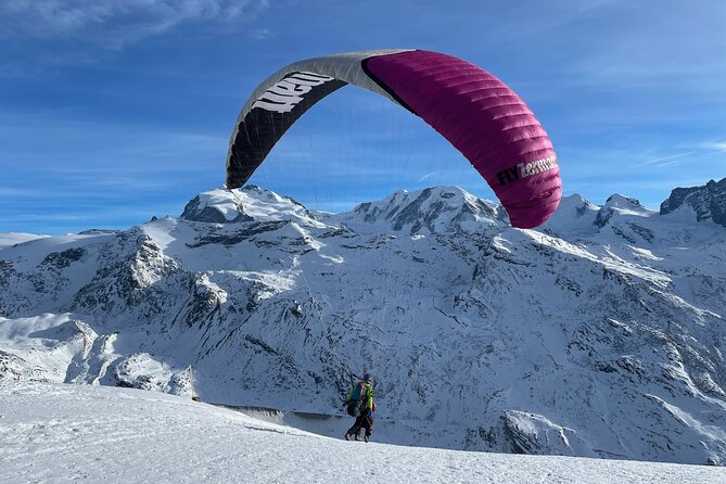 20 to 25 Minute Tandem Paragliding in Zermatt and Matterhorn View - The first minutes above Zermatt