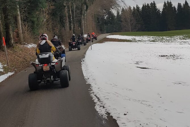 4-hour Quad Tour near Zurich - From Zurich city to Bauma at 1:30 pm
