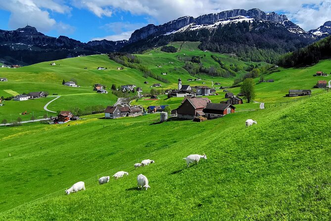 All Inclusive Rhine Falls and Appenzell Private Day Tour from Zurich - Three hours in the Appenzell countryside