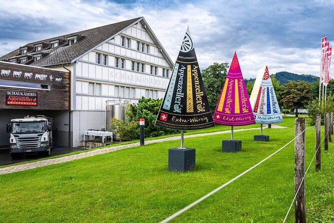 Appenzell Alps Day Trip from Zurich – Farm Life & Cheese Tasting - Inside the Appenzeller show dairy in Stein