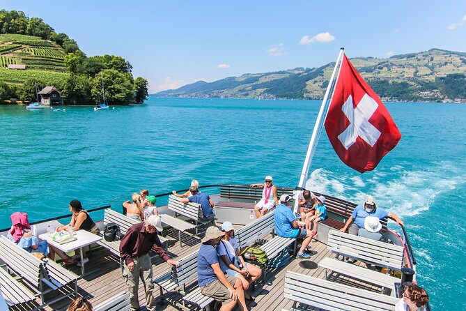 Attraction Ticket: Day Pass for Lake Thun & Brienz Boat Cruises - Lake Thun from Interlaken West to Thun