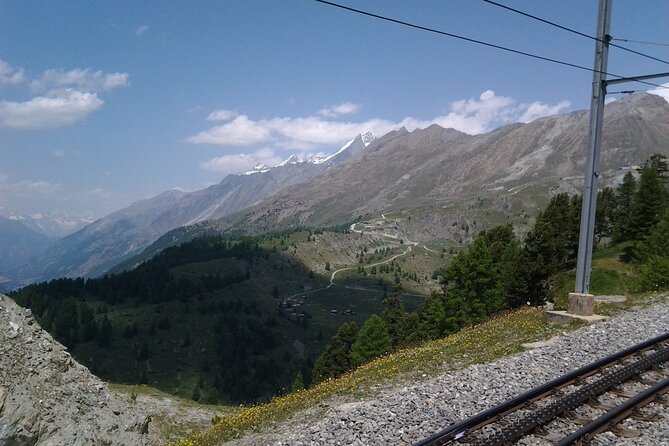 Attraction Ticket: Zermatt to Mount Gornergrat Summit - At Gornergrat: the view is the main event