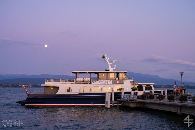 Audioguided sightseeing cruise of Geneva - Geneva from the water in about 55 minutes