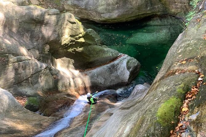 Basic Corippo Canyoning Experience in Valle Verzasca - Booking, weather, and cancellation details