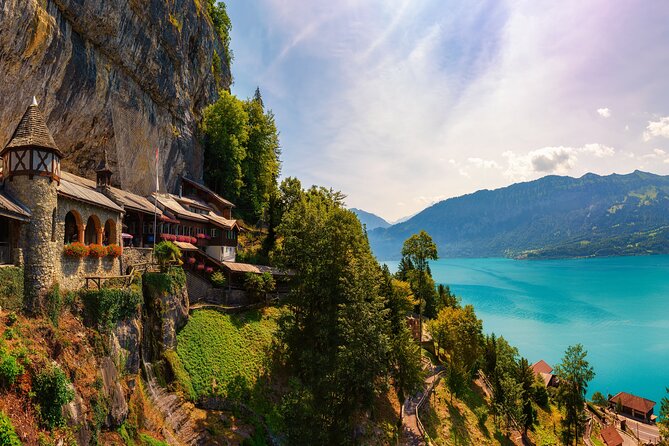Beatus Caves, Panoramic Bridge, Nature Park Blue Lake and Lake Thun Cruise - Sigriswil Panoramic Bridge above Gummischlucht