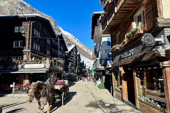 Bern Private Tour - Zermatt Village and Gornergrat's Railway - The Matterhorn view depends on the weather