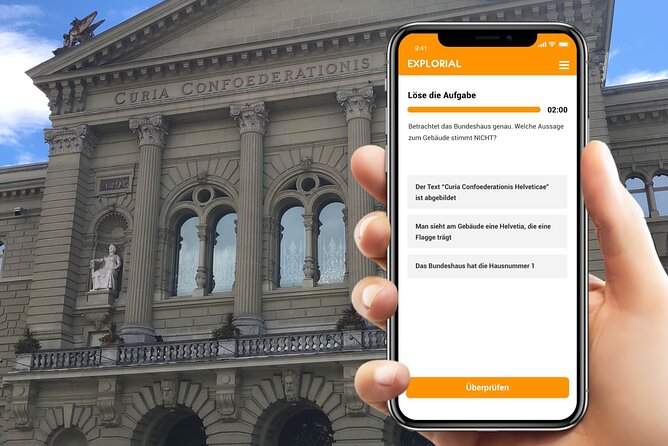 Bern Scavenger Hunt and Sights Self-Guided Tour - Starting at Käfigturm in Marktgasse