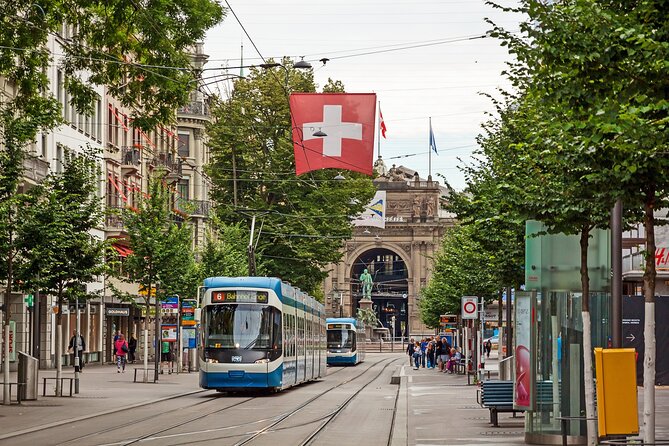 Best of Zürich & Surroundings: Walking Tour, Cable Car and Ferry - Lake Zürich from Enge harbour and the ferry