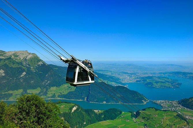 CabriO World's first Open Top Cable Car Ticket to Mt Stanserhorn - From Lucerne to Stans in about 15 minutes