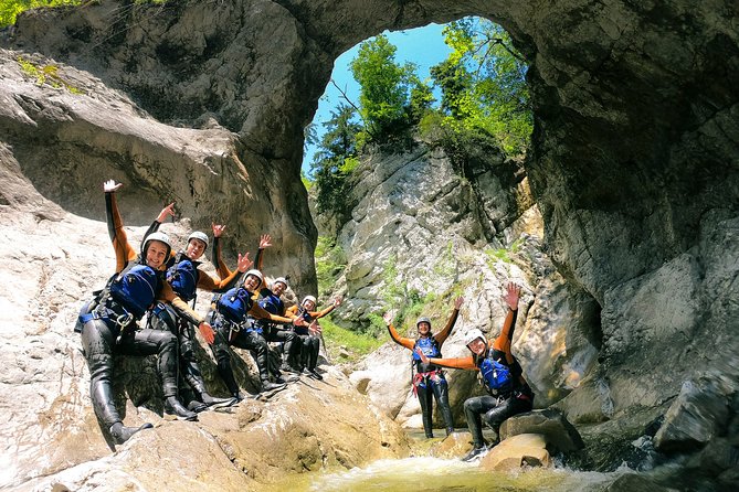 Canyoning Chli Schliere with OUTDOOR (Advanced) - Three to four hours inside the canyon