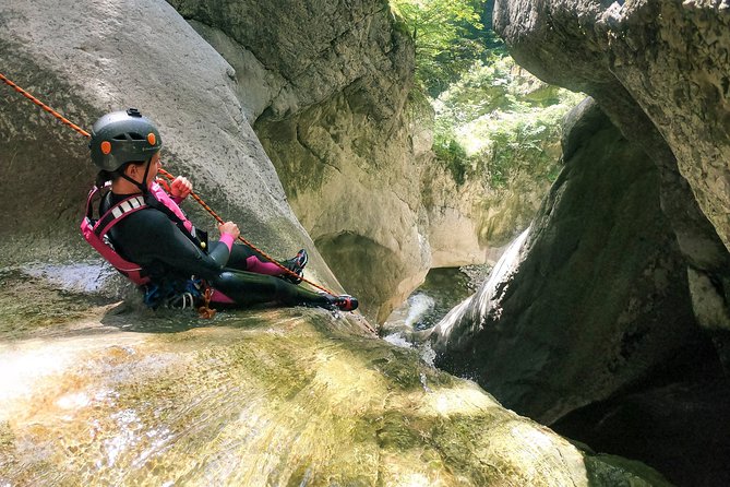 Canyoning Chli Schliere with OUTDOOR (Advanced) - Lunch, showers, and the ride back