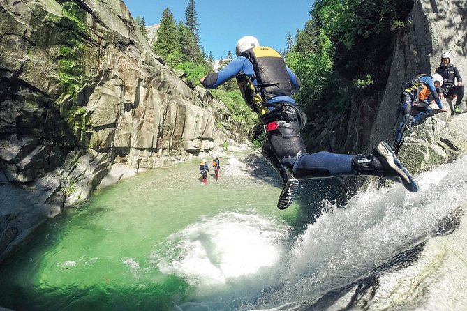 Canyoning Experience Grimsel from Interlaken - The rappel sets the tone