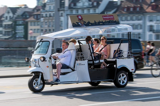 City Tour Plus Lucerne by Etuktuk - The 14th-century wall and nine towers