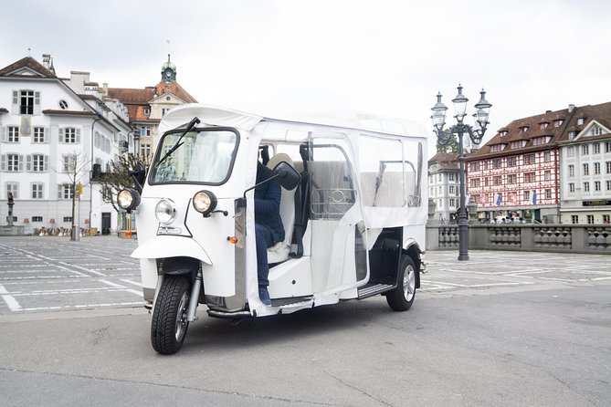 City Tour Plus Lucerne by Etuktuk - Guide style: personal, flexible, and dependent on the driver