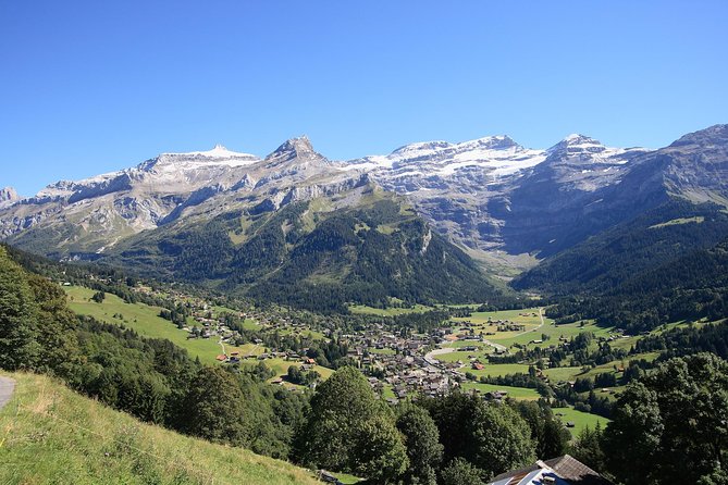 Day trip to Glacier 3000 from Montreux - From Montreux to Les Diablerets by mountain road