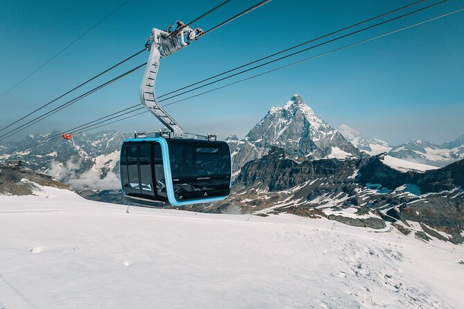 Day Trip to Zermatt, Matterhorn, Glacier Paradise from Montreux - Täsch and the electric ride into Zermatt