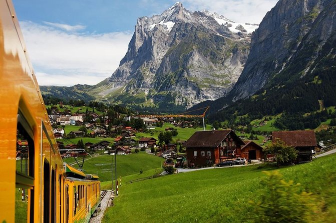 Eiger and Jungfrau Glacier Panorama Tour from Zurich - Lauterbrunnen begins the railway adventure