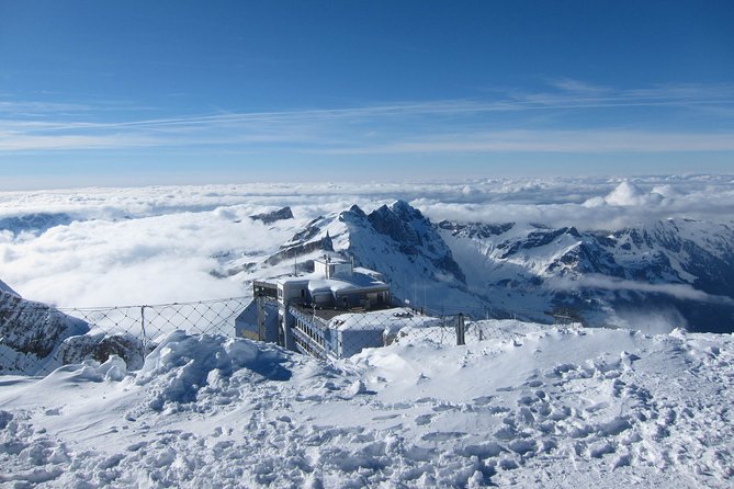 Engelberg, Cheese, and Mt. Titlis Private Tour from Basel - Cheese tasting at Trübsee