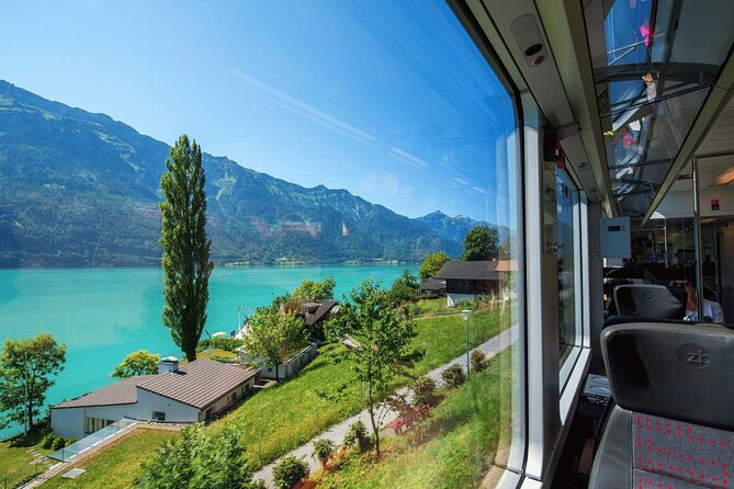 Exclusive Panoramic Train Journey though the Heart of Swiss - Lauterbrunnen and the 300-meter Staubbach Falls