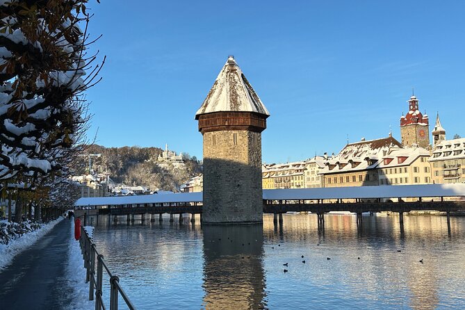 Exclusive Private Lucerne Walking Tour with Local Guide 3 Hours - Chapel Bridge and Lucerne’s most famous photograph
