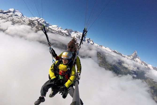 FLYMATTERHORN VIP Paragliding from Zermatt, With Matterhorn View - The trip to the launch area is part of the experience