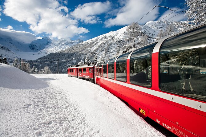 From Milan: St. Moritz and Panoramic Bernina Express Tour - Alp Grüm and the view toward Piz Palü