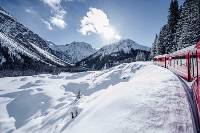 From Milan: St. Moritz and Panoramic Bernina Express Tour - Lake Bianco and the Brusio Spiral Viaduct
