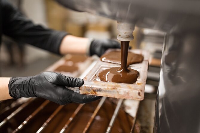 From Zurich: Rhine Falls, Chocolate and cheese factory (KTZ373) - Chocolarium is chocolate theater, not a factory floor