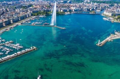 Geneva By E Bike United Nations Old Town Lake Fountain