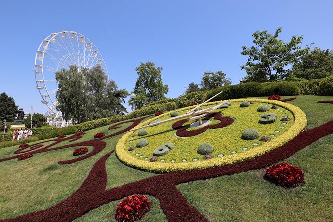 Geneva Highlights and Watch Tour by Tuk Tuk - Lake Geneva and the Flower Clock