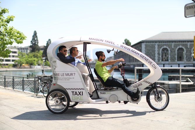 Geneva Highlights Tour by TaxiBike - Parc La Grange and a slower side of Geneva