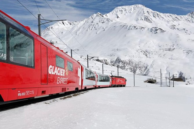 Glacier Express Panoramic Train Round Trip from Zürich With Private Guide - Disentis and the short stop beneath the monastery