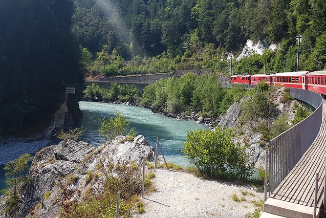 Glacier Express Panoramic Train Round Trip in one Day Private Tour from Basel - Brig: leave the Glacier Express, keep exploring from the window
