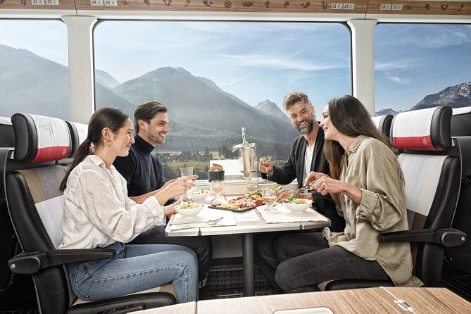Glacier Express Panoramic Train Round Trip in one Day Private Tour from Luzern - One hour in Chur, Switzerland’s oldest city