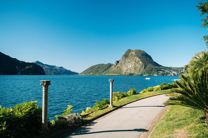 Guided Walk from Lugano to Gandria promoted by Lugano Region - return by boat - A quiet start in Parco Ciani