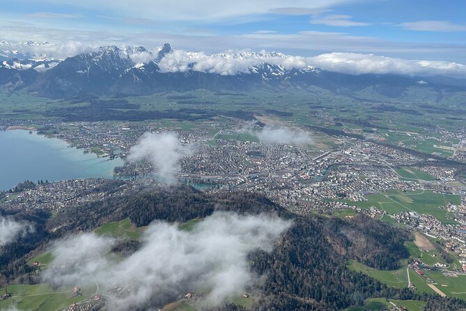 Helicopter tour to the Stockhorn mountain, with great view to the Swiss Alps - What the flight feels like for a first timer