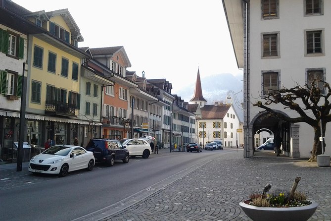 Interlaken 3-hours Private Walking Tour & Mt. Harder Excursion - Crossing the Aare into Unterseen