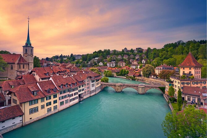 Interlaken: Private Car Tour to Swiss Villages, Capital & Castles - St. Beatus Cave viewpoint and the Niederhorn views