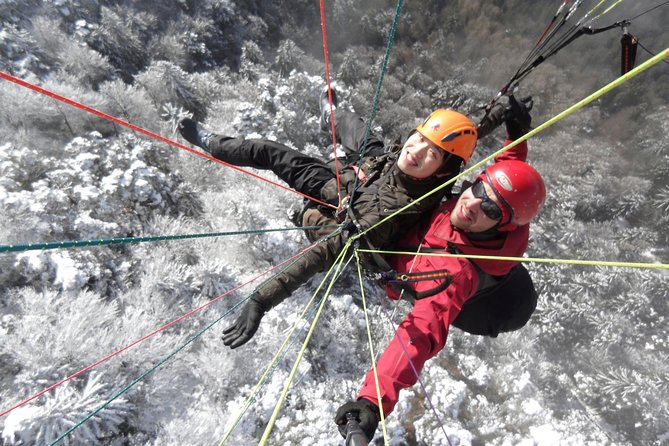 Interlaken Tandem Paragliding High Flight | Switzerland - The safety briefing makes the first flight easier