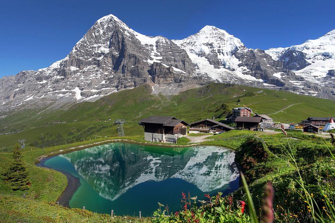 Jungfraujoch Day Trip from Lucerne with Eiger Express Gondola - The final climb by cogwheel train
