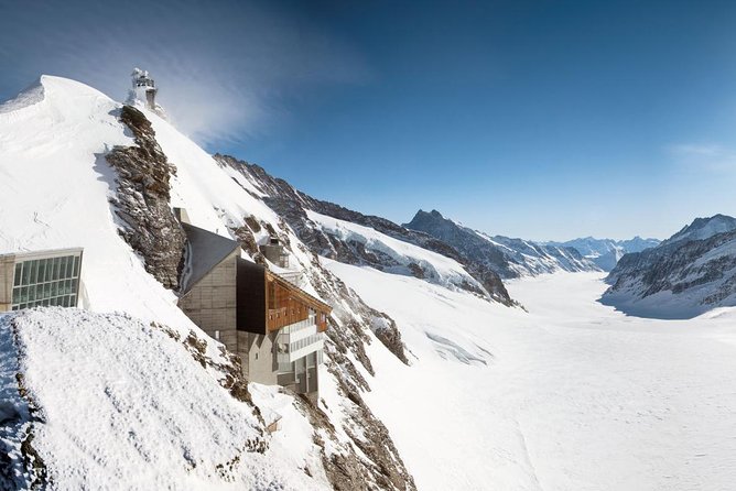 Jungfraujoch Top of Europe Day Trip from Lucerne - Lauterbrunnen begins the railway climb