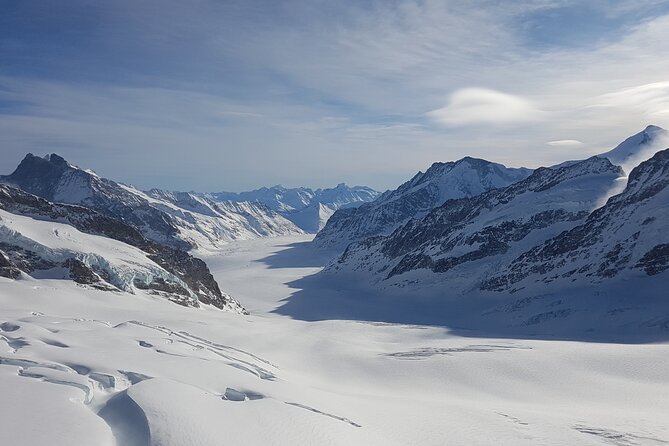 Jungfraujoch Top of Europe Private Day Trip from Basel - Walking through the Ice Palace
