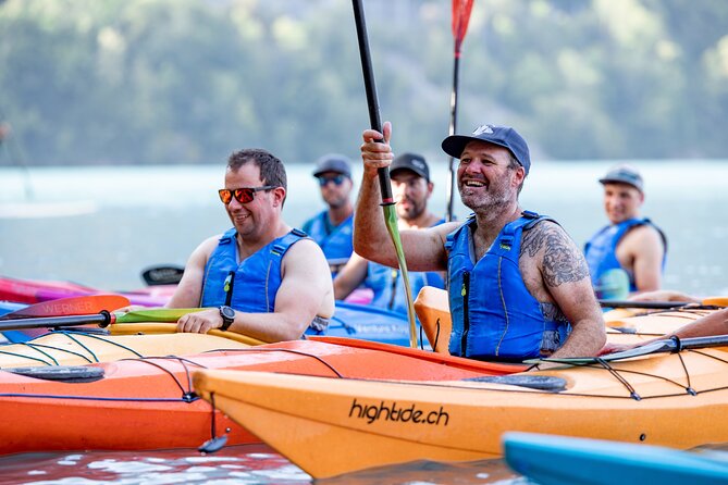 Kayak Tour of the Turquoise Lake Brienz - What the three-hour schedule really means
