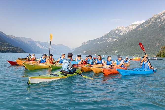Kayak Tour of the Turquoise Lake Brienz - Starting in Bönigen and crossing the Lütschine