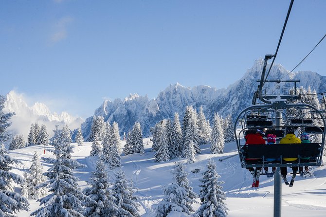(KTG114) - Chamonix Skiing day from Geneva - A short break in Chamonix village