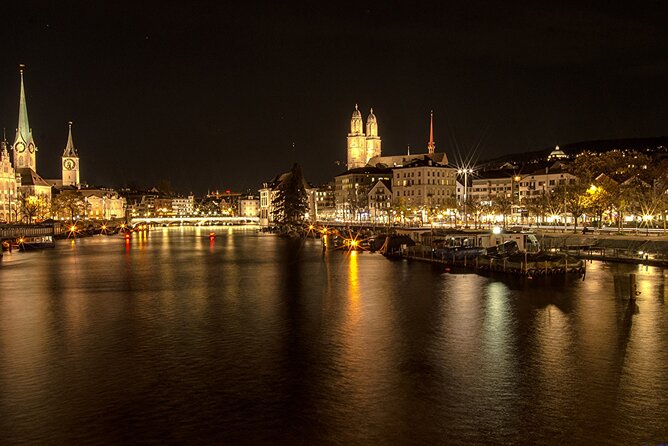 Lake Zurich mini boat tour / by night! - Lake Zurich after dark