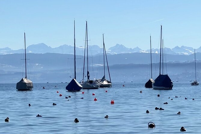LINDT Home of Chocolate, Cruise On Lake Zurich And Old Town Walking Tour - Lindenhof Hill and the best city view
