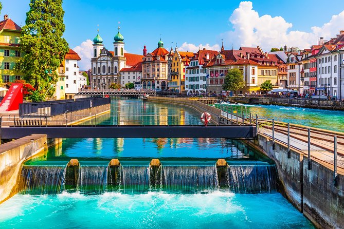 Lucerne and the mountains of Central Switzerland (Private Tours) - Chapel Bridge and Lucerne’s painted old town